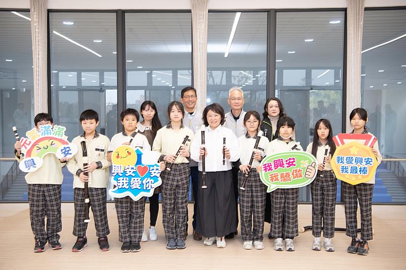 嘉市興安國小活動中心落成啟用