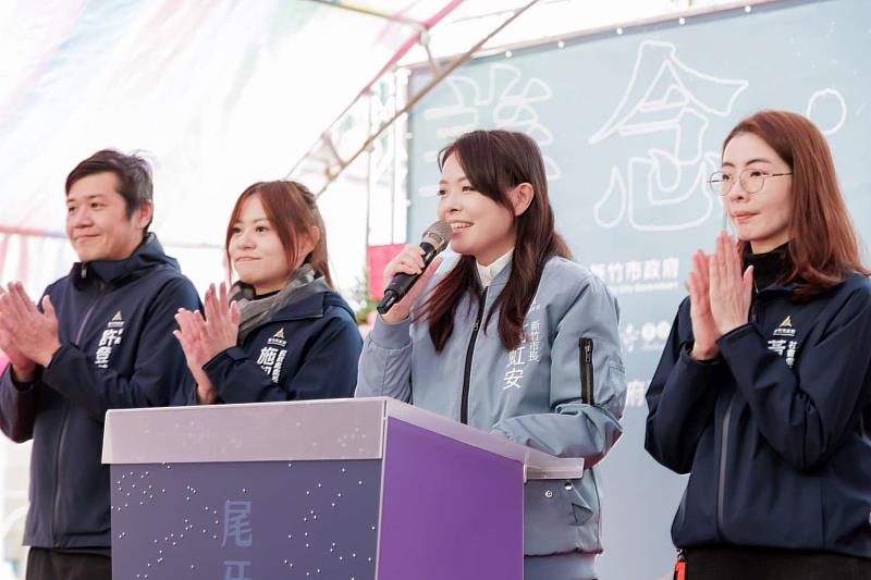 市長高虹安期盼更多善心企業和團體加入行列，讓弱勢家庭感受到社會關懷。
