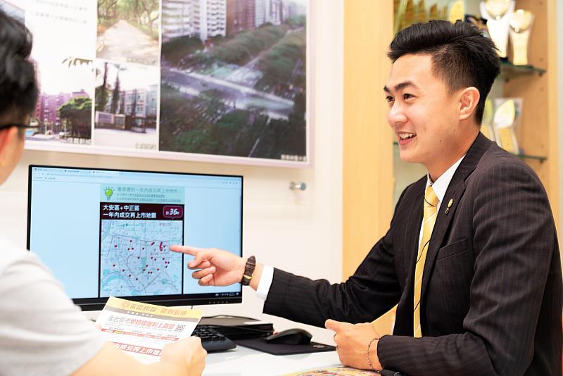 永慶房屋開發「房市短期交易地圖」,呈現房市短期交易,助消費者掌握市場潛在投機炒作現象。