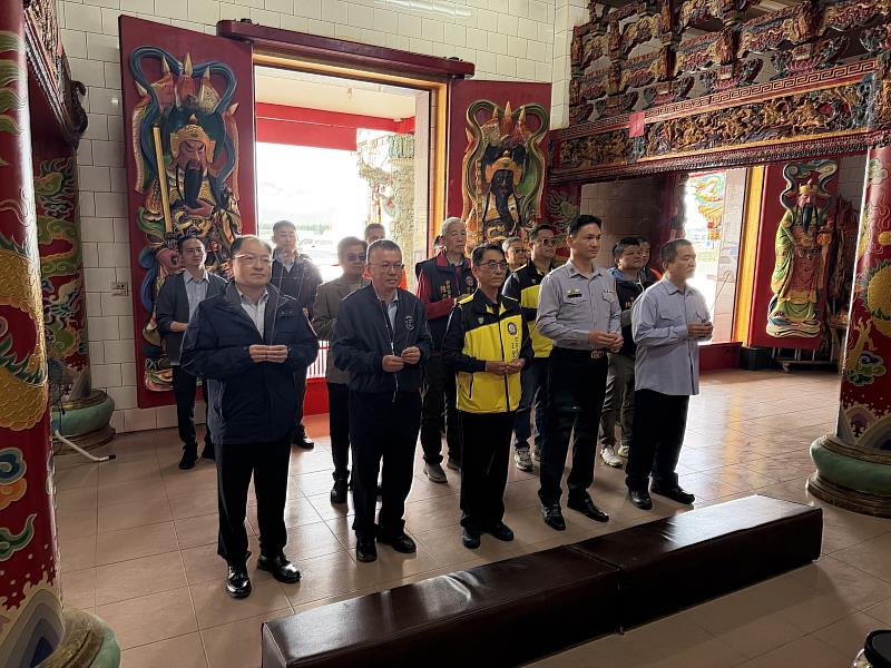 順天宮祈福祝禱。