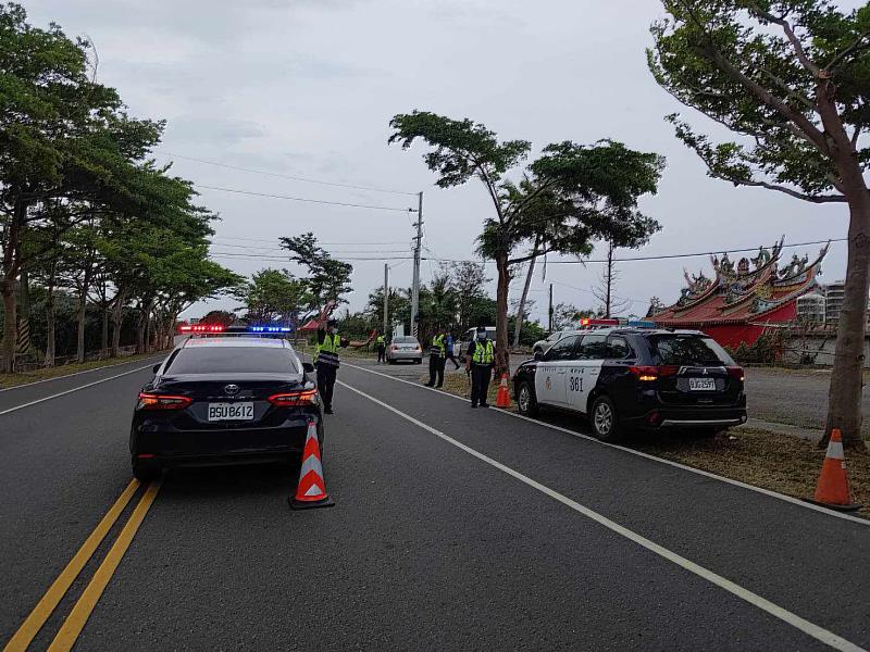 成功分局強化春節前交通秩序，1月26日至28日執行交通大執法。