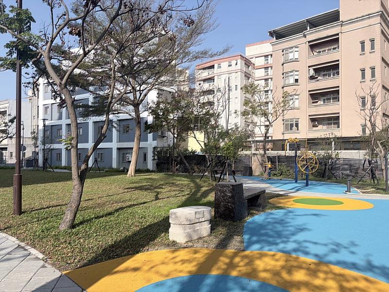 竹市牛埔公園翻新啟用