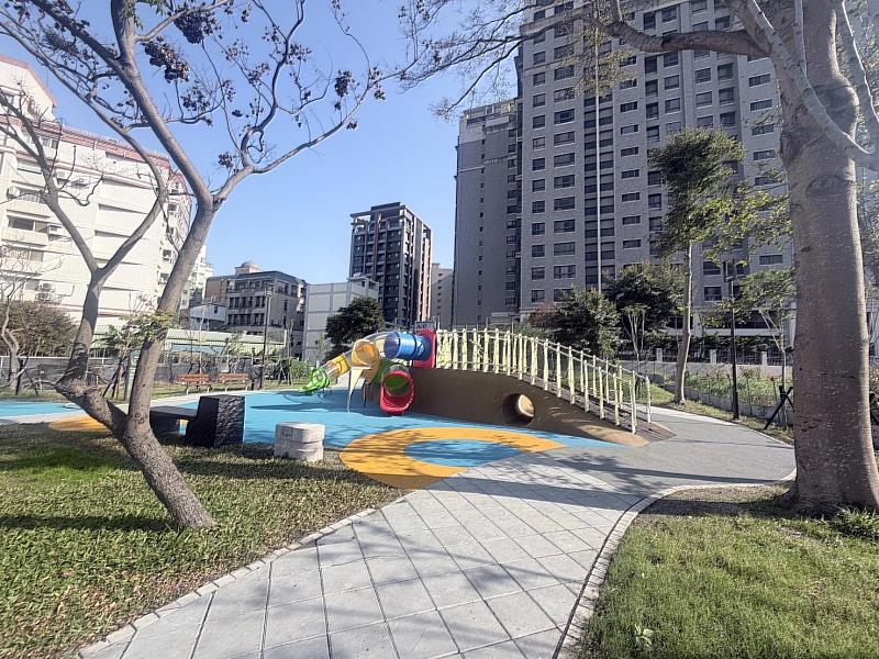 竹市牛埔公園翻新啟用