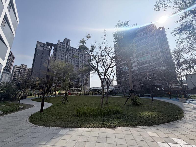 竹市牛埔公園翻新啟用