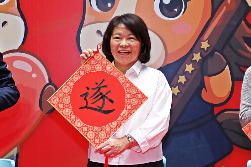 警察局舉辦馬年揮毫公益捐血活動（2）