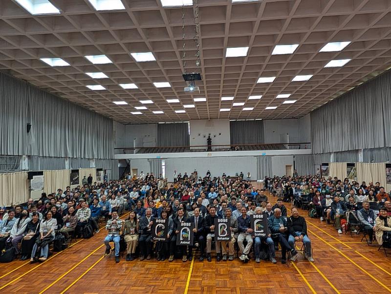 2026動物行為暨生態研討會開幕式大合照。