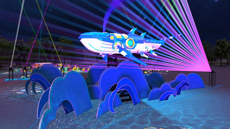 2026台灣燈會「永續海洋燈區」 加入英雄戰將行列守護海洋