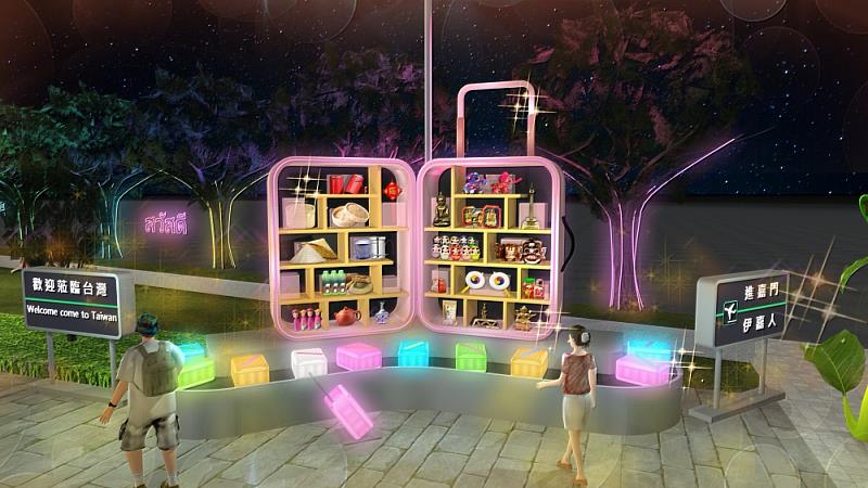 新住民燈區示意圖－行囊的國度