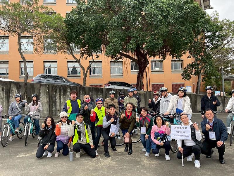運動休閒「騎趣探索營」透過體能與休閒活動，讓學生感受運動產業的多元發展。