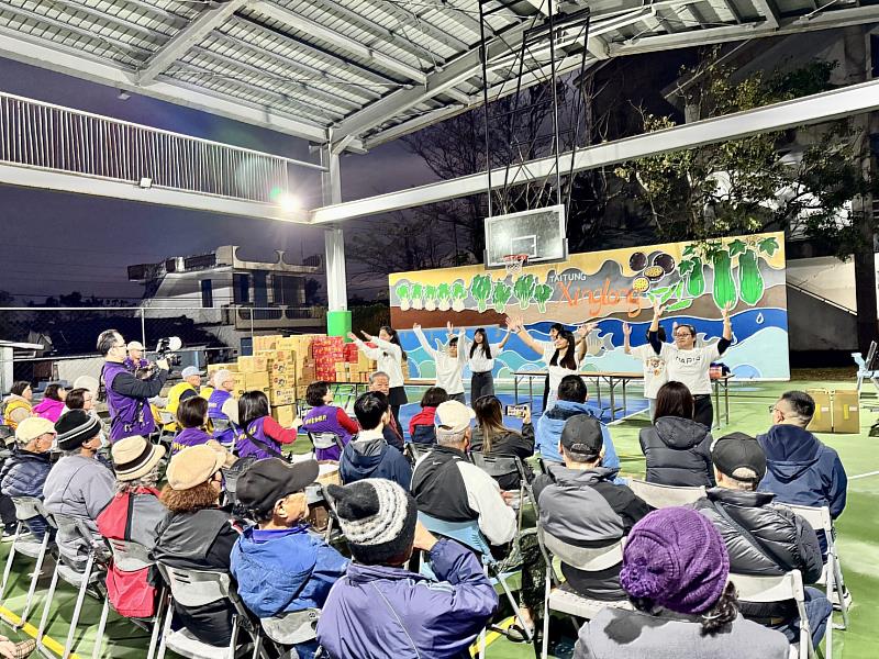 傑林傳愛溫暖東河 跨縣市公益送暖部落