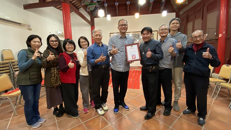 閩式紅樓喜迎新春 墾丁青年活動中心新春揮毫 傳遞人文暖意