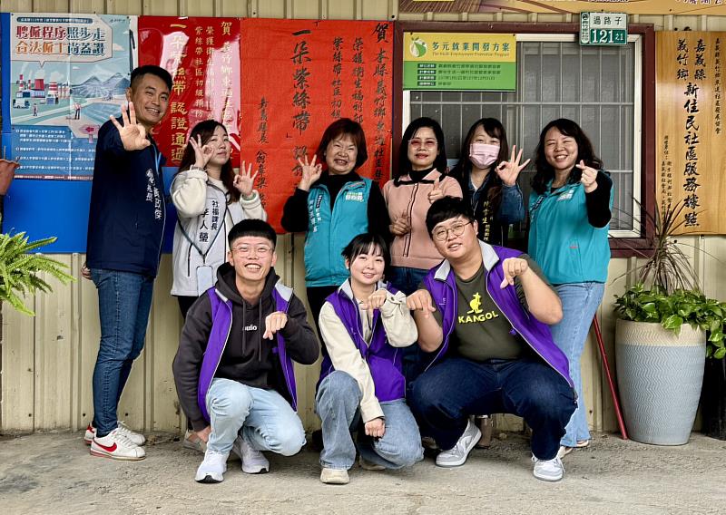 大林鎮平林社區、義竹鄉東過社區通過第2屆紫絲帶初級預防認證