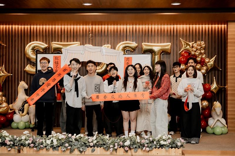 南臺科大「2026年國際學生華語文成果發表會暨新年活動」國際生表演。