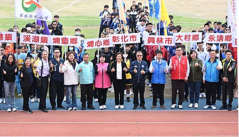 彰化縣中小學聯合運動會盛大開幕 逾3,200位選手同場競技