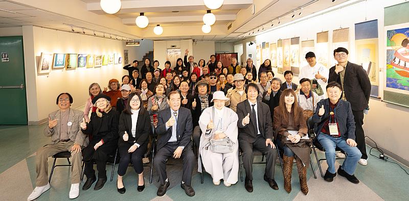 中國文化大學舉辦「2026中.韓美術交流展」於華岡博物館展出,匯集台灣與韓國藝術家作品,呈現跨國美術交流成果。