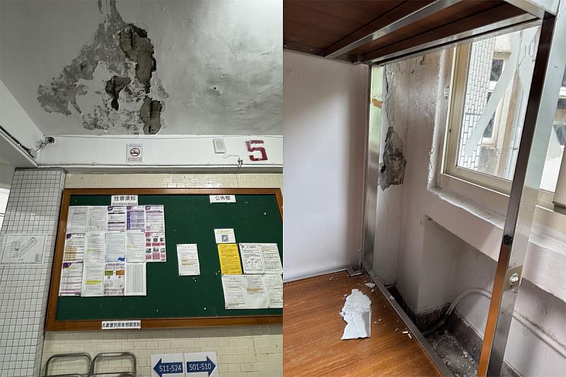 女一舍內部現況照片。