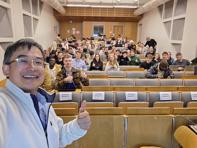 大同大學國際長楊祝壽赴德國紐倫堡科技大學教授科技英文。
