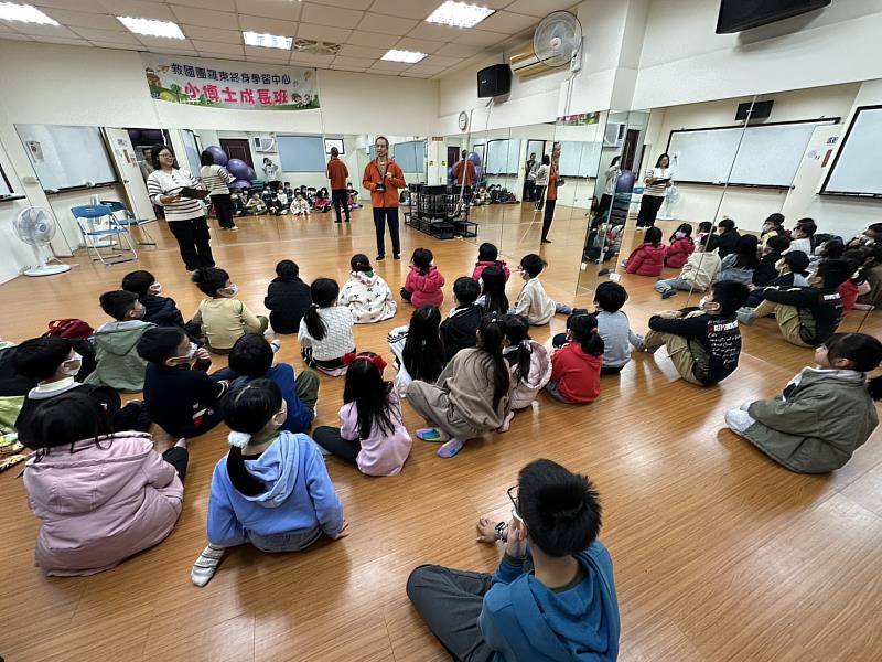 115年冬令小博士成長班始業式。