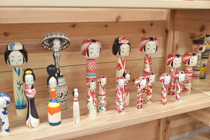 日本宮城縣傳統工藝木芥子人偶4大系統