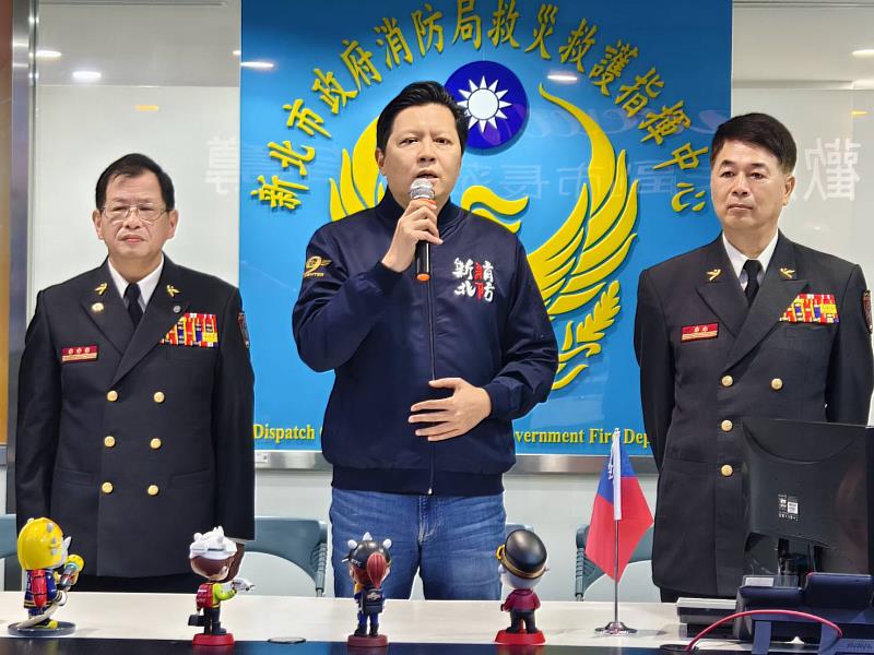 朱惕之副市長春節慰問致詞。