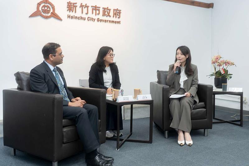 市長高虹安歡迎致詞，並期盼雙邊未來能有更深化的交流。