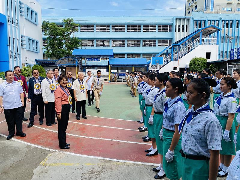 歡慶宿務東方學院建校110週年 徐佳青以童子軍精神勉勵學子