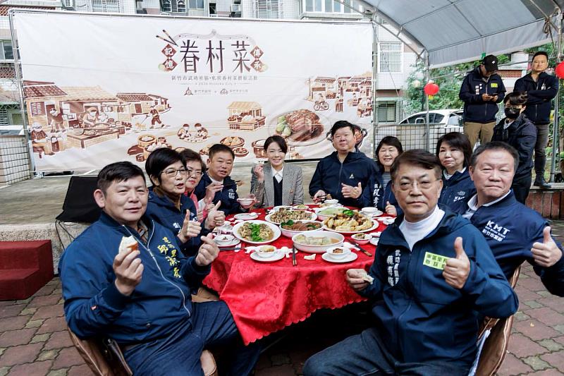 武功社區眷村菜體驗活動大合照。