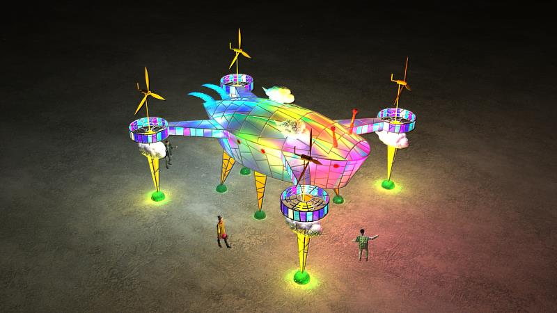  2026台灣燈會在嘉義 打造全台首座「農業無人機」主燈