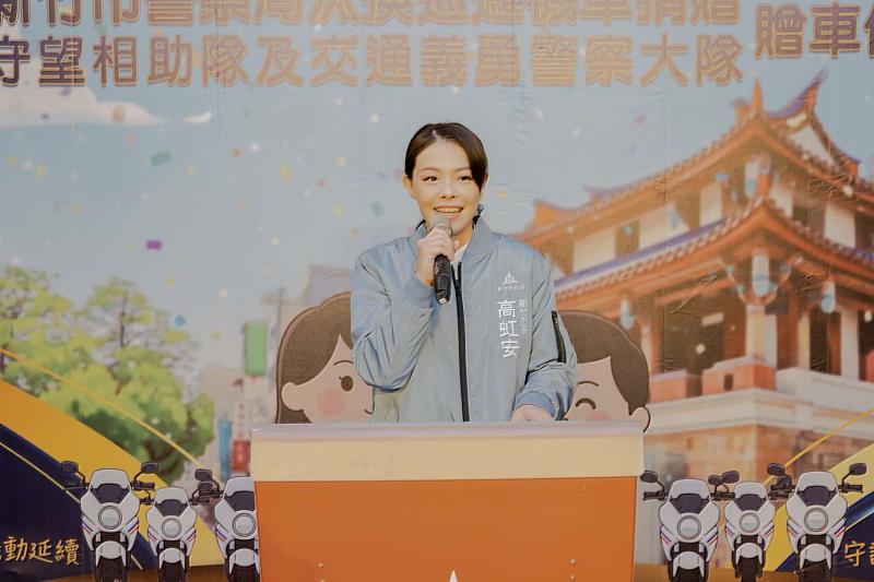 高虹安市長強調，將持續以務實方式提升裝備效能。