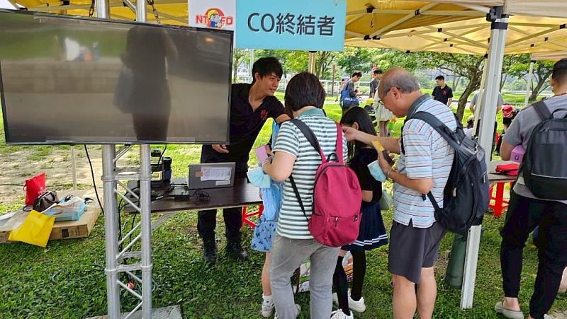 宣導活動提升民眾一氧化碳防範安全意識。
