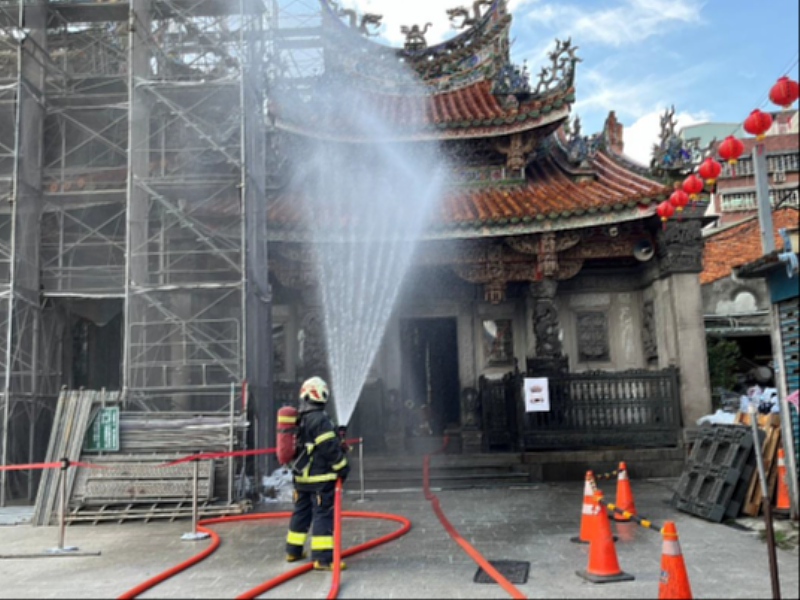 文化局－114年9月11日強化新北市法定文化資產點位減災能力。