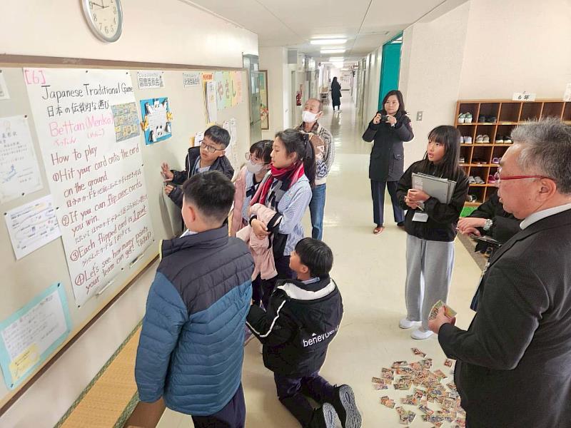 嘉義市志航國小世界領航員日本見學團以人文為本，深化臺日校際交流。
