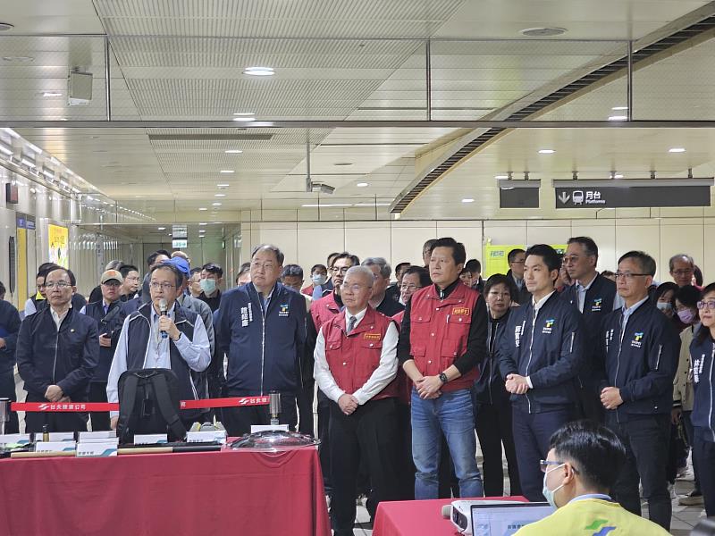 雙北攜手聯防春節公安 跨縣市捷運系統危安演練
