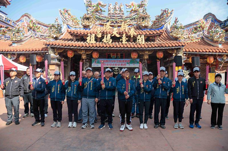 嘉義縣115年全縣運動會聖火母火取火儀式