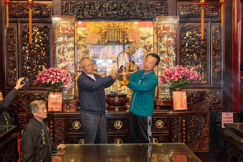 嘉義縣115年全縣運動會聖火母火取火儀式