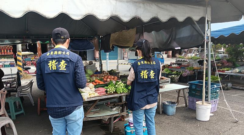 臺東縣公布春節食品稽查結果 抽驗73項均符規定