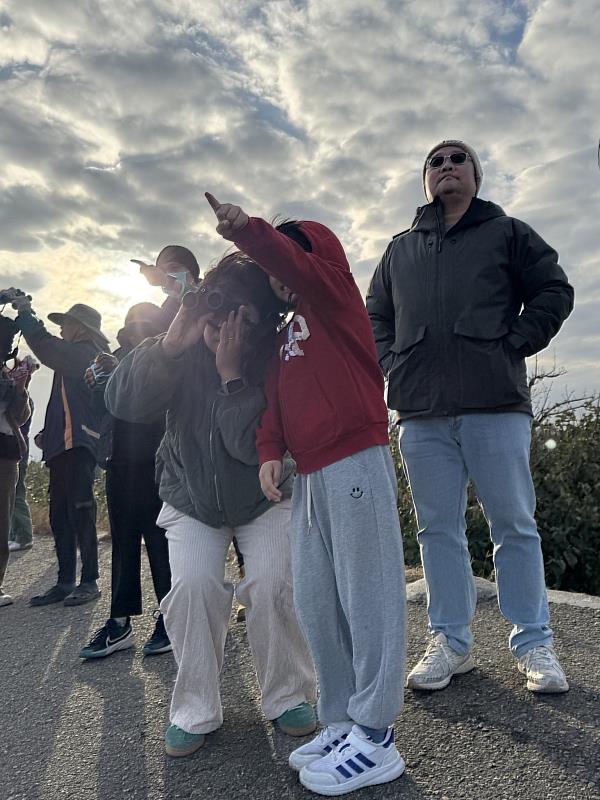 鰲鼓濕地正是賞鳥的季節，春節期間歡迎民眾攜家帶眷一起來賞鳥。