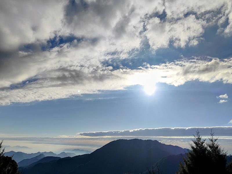 大雪山雲海。