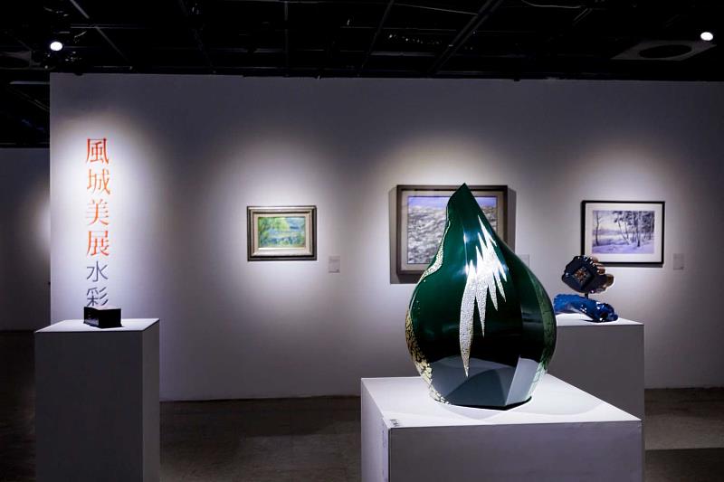 「第24屆風城美展」現場照。