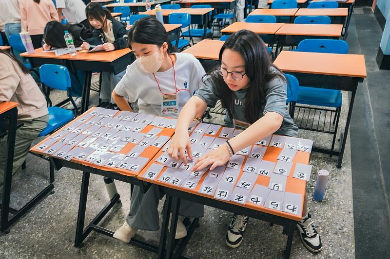 日語課程結合遊戲,深獲學員喜愛。