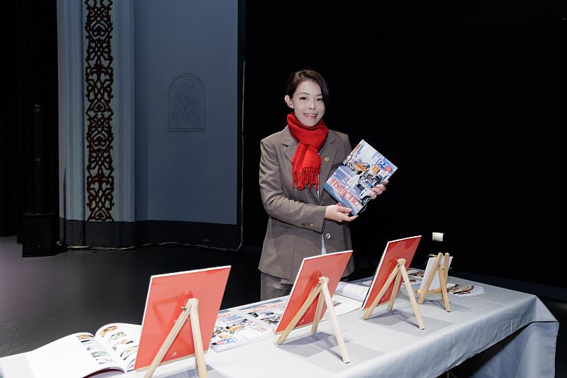 市長高虹安致詞期盼透過專刊帶給旅客更深度的旅遊體驗。