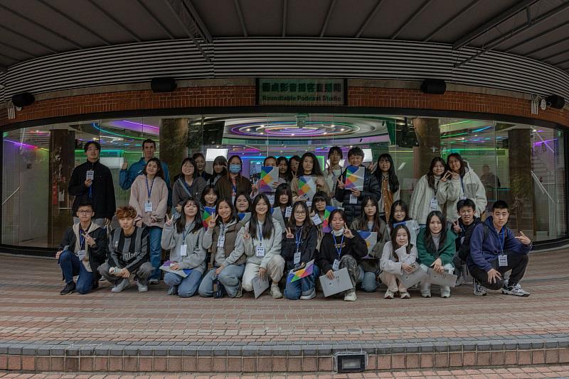 2026高中英語傳播體驗營展現世新大學英語暨傳播應用學系課程精髓。(世新大學提供)