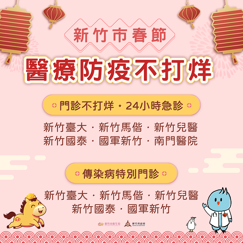 春節醫療防疫不打烊EDM