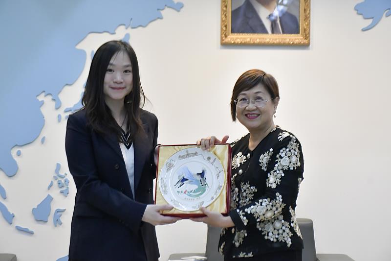 接見歐總訪團 徐佳青盼深化臺歐合作、穩健經貿佈局