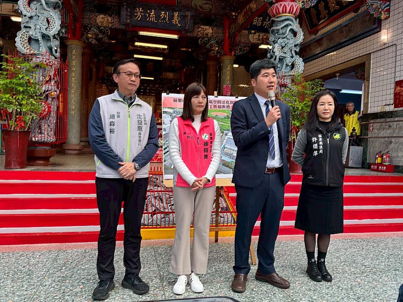 客委會邱星崴副主委致詞。