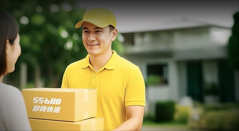 55688即時快遞同期增長260%。