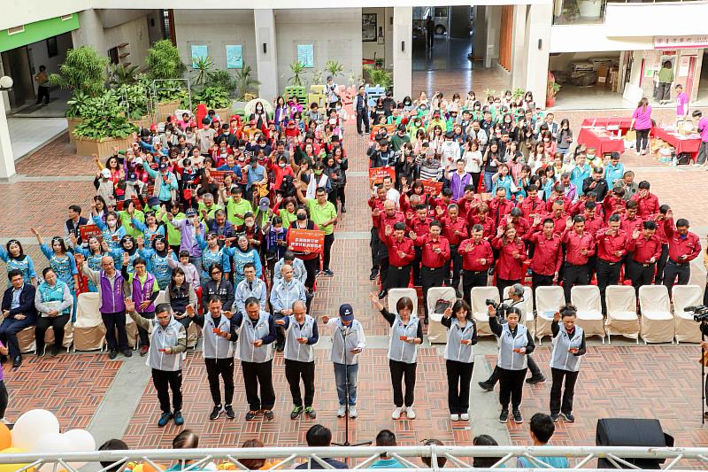 2026台灣燈會在嘉義志工誓師 1403人就位迎接盛會