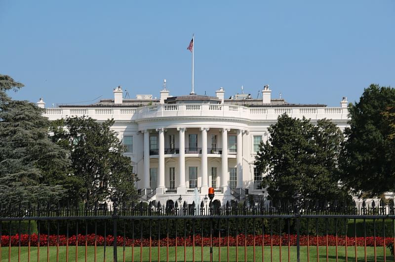 美國白宮位於華盛頓特區，是美國總統的官邸與主要辦公場所。（圖片為美國國家旅遊局授權使用）