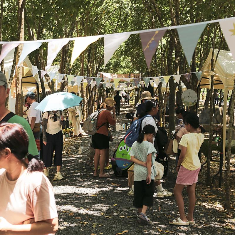 林間日和市-無患子林下氛圍