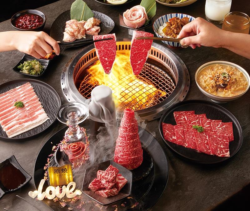 「原燒」自助吧店型以提供高品質燒肉和菜色豐富的自助吧，迅速累積人氣。